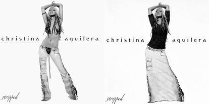 Christina Aguilera – Stripped (2002)

Podemos comprender el añadido de la camiseta, pero la inclusión de la larga falda vaquera es motivo más que suficiente para que Iker Jiménez tome cartas en el asunto.