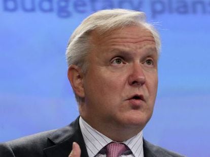 El vicepresidente de la CE y responsable de Econom&iacute;a y Finanzas, Olli Rehn. 