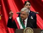 Andres Manuel Lopez Obrador takes office as Mexican president