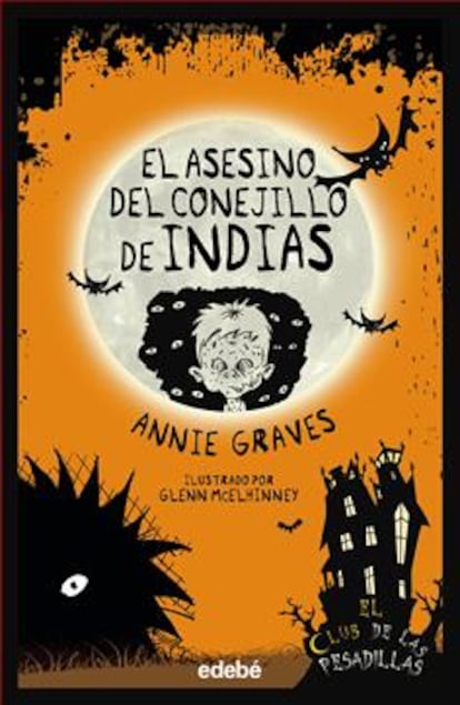 Portada de 'El asesino del conejillo de Indias', de Annie Graves. EDITORIAL EDEBÉ