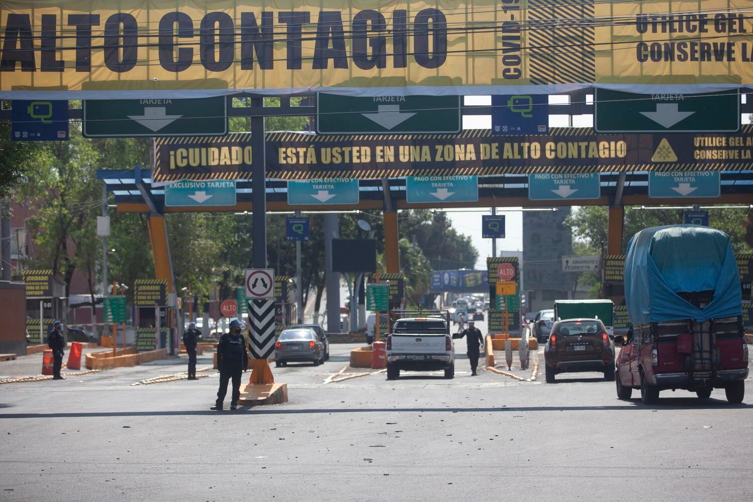 Acceso a  la Central de Abasto de Ciudad de México