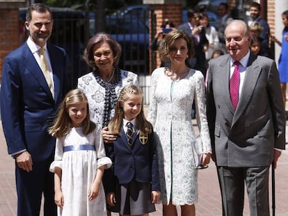 Foto de la família reial.