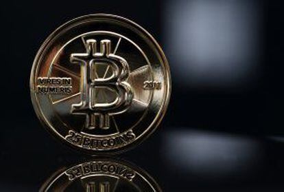 Recreación del bitcoin virtual.