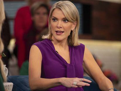 La presentadora Megyn Kelly dirigiendo el programa Today