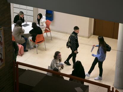 Facultad de Ciencias Políticas de la Universidad Complutense de Madrid, el pasado noviembre.