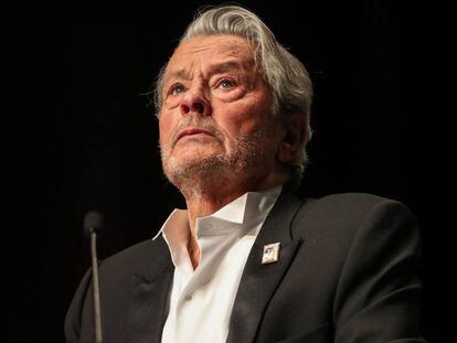 El actor Alain Delon, en Cannes.