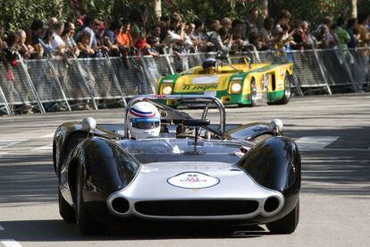 Conmemoraci&oacute;n del 75&ordm; aniversario del circuito de Montju&iuml;c.