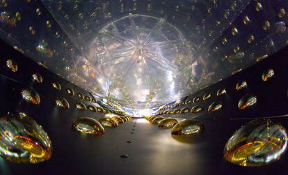 Detector de neutrinos de Daya Bay.