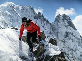 Kilian Jornet, durante una carrera en Chamonix.