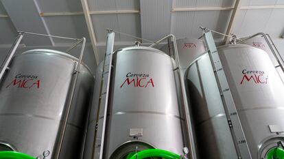 Instalaciones productivas de Cerveza Mica.