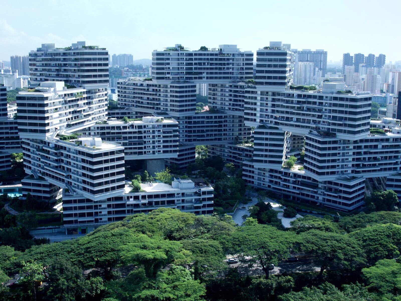 Una vista aérea de Singapur de la serie documental de Amazon Prime Video 'Aerial Asia'.