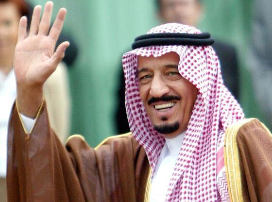El príncipe Salman, de Arabia Saudí.
