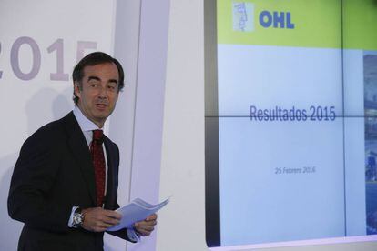 El presidente de OHL, Juan Villar-Mir de Fuentes
