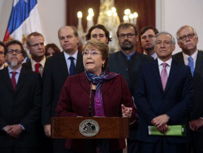 Bachelet habla este jueves sobre la decisión de La Haya
