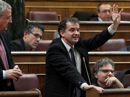 Alfred Bosch, en un pleno del Congreso