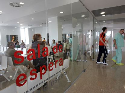 Dependencias del hospital de Elche.