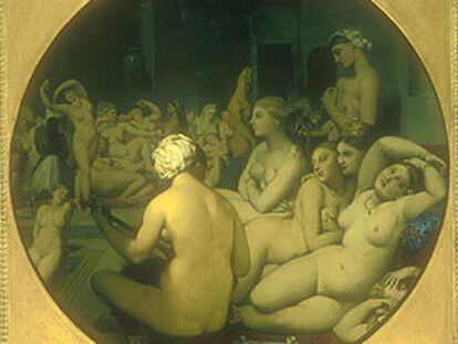 <i>Le bain turc,</i> de Ingres.