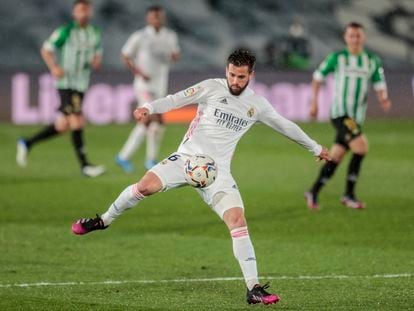 Nacho, la pasada temporada contra el Betis.