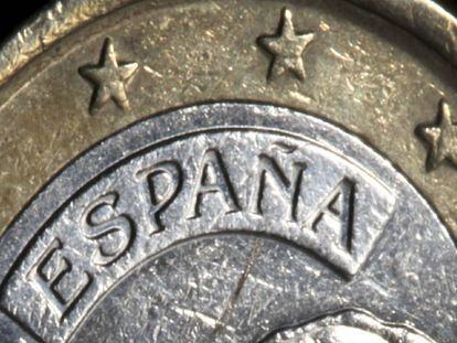 En la imagen, una moneda de euro de Espa&ntilde;a. EFE/Archivo