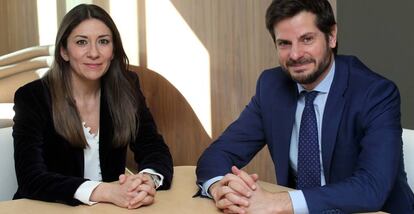 Lola Jaquotot y Alfonso de Gregorio, gestores del Trea Iberia Equity.