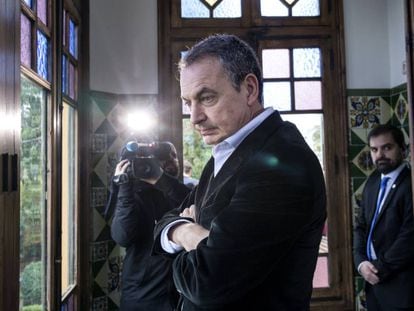 El expresidente del Gobierno, José Luis Rodríguez Zapatero.