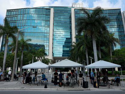 El tribunal federal de Miami ante el que comparecerá el próximo martes Donald Trump.