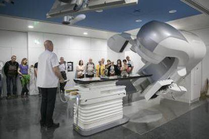 Interior del nuevo edificio del centro sanitario que albergará los servicios de urgencias, ginecología y oncología.