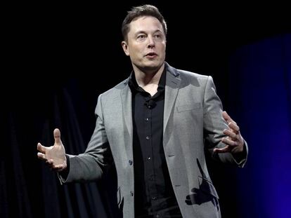 El expresidente y fundador de la compañía Tesla, Elon Musk.