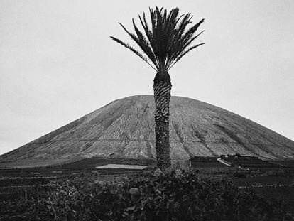 En la imagen, tomada en 2008, cono volcánico cerca de Tinajo (Lanzarote).