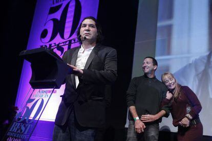 Gastón Acurio recibe el premio de Latin America´s 50 Best, en septiembre