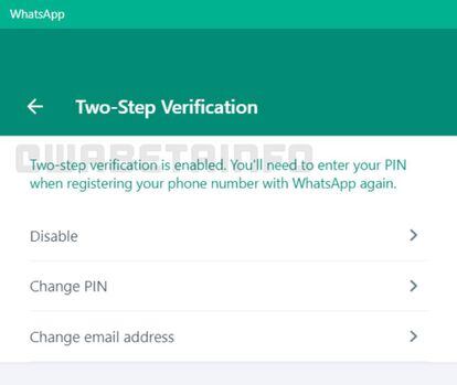 La verificación en dos pasos llega a más 'apps' de WhatsApp.