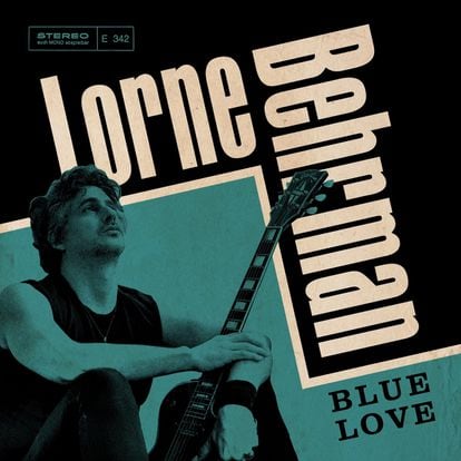 Cover of Lorne Behrman's album, 'Blue Love'.