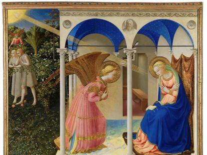 'La Anunciación'. Fra Angelico. |