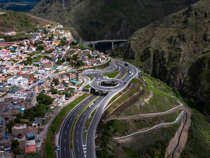 Concesión de la autopista Rumichaca-Pasto, en Colombia, construida y operada por Sacyr.