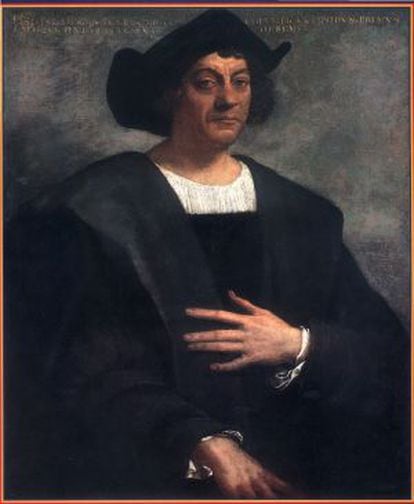 Retrato de Cristobal Colón, realizado en el siglo XVI por el pintor Sebastiano del Piombo.