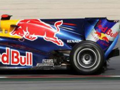 Autom&oacute;vil de F&oacute;rmula 1 del equipo Red Bull.