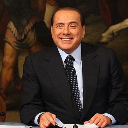 Silvio Berlusconi, en un acto celebrado hoy en Roma
