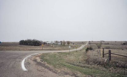 Alrededores de Lebanon (Kansas).