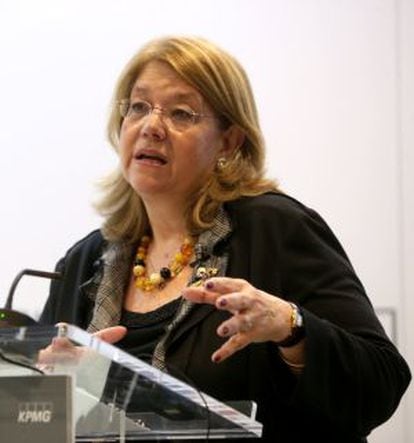Elvira Rodr&iacute;guez, presidenta de la Comisi&oacute;n Nacional del Mercado de Valores 
