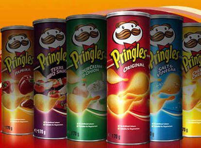 Cajas de Pringles