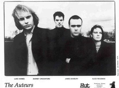 The Auteurs en una imagen de promoci&oacute;n de 1994