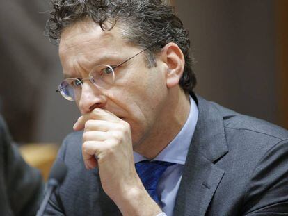 El presidente del Eurogrupo, Jeroen Dijsselbloem 