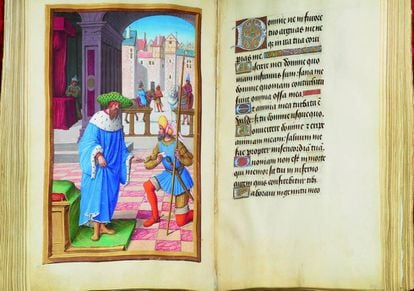 Copia del códice 'Libro de Horas de Enrique VIII' (1500).