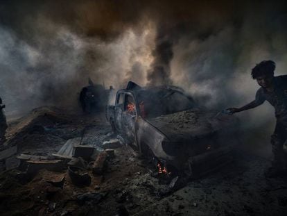 Conflicto (Libia, 2016).