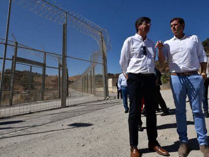 El líder de Ciudadanos, Albert Rivera, visita Ceuta este lunes.