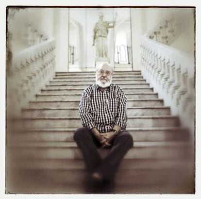 José Luis Cuerda, en el Círculo de Bellas Artes.