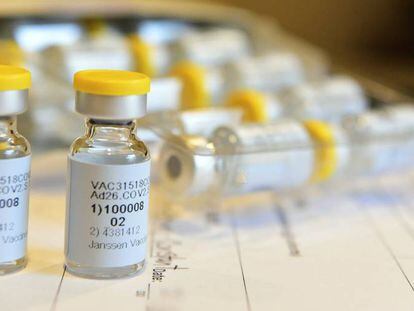 Dosis de la vacuna de Johnson & Johnson contra el coronavirus. 