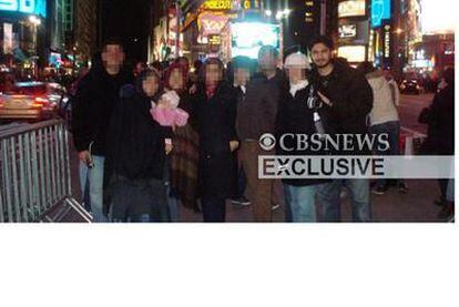 Faisal Shahzad, en Time Square, un año antes de su tentativa.