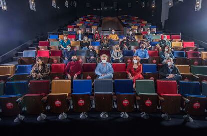 Residentes de la academia del cine.