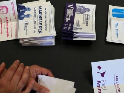 Elecciones legislativas, en Francia, este domingo. 
